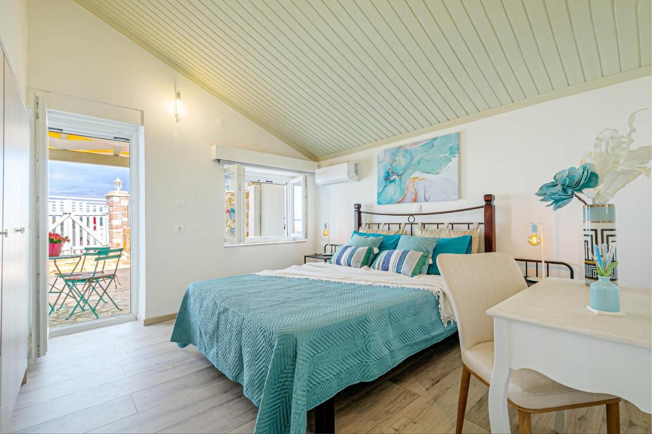 Villa Orizontas Corfu, Private Villa With Breathtaking Views Loutses Eksteriør billede