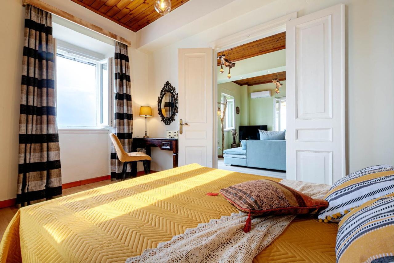 Villa Orizontas Corfu, Private Villa With Breathtaking Views Loutses Eksteriør billede