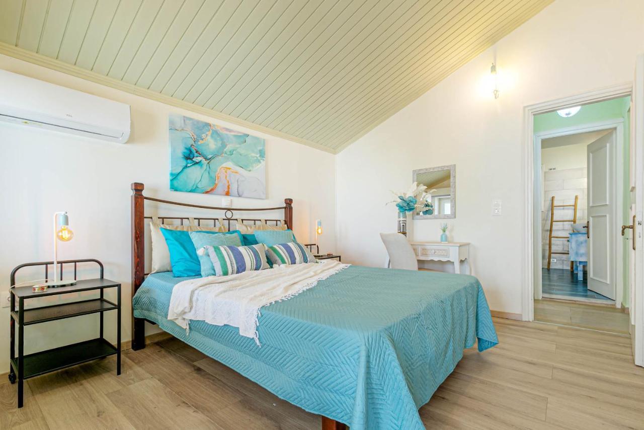Villa Orizontas Corfu, Private Villa With Breathtaking Views Loutses Eksteriør billede